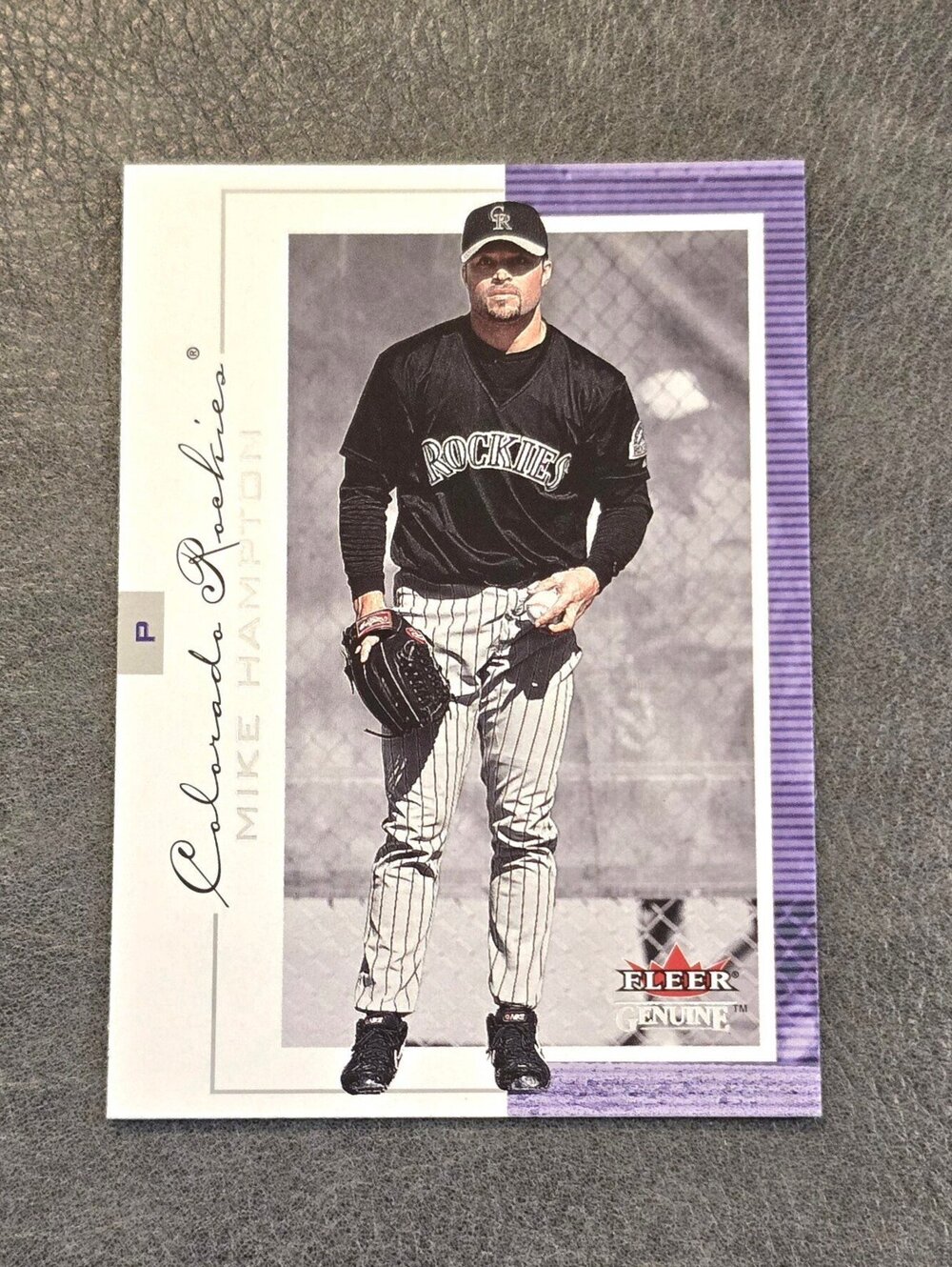 2001 Fleer Genuine #43 Mike Hampton Baseball Card